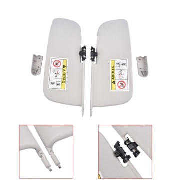 Солнцезащитный козырек левый правый Citroen C3 SC