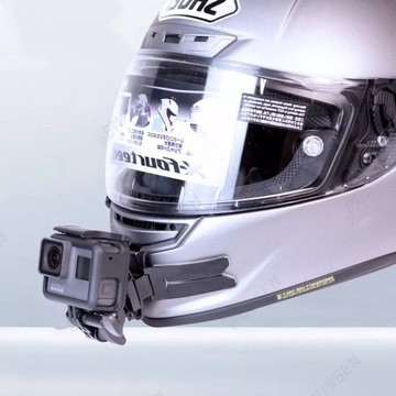 UCHWYT MOCOWANIE NA KASK MOTOCYKLOWY DO GoPro10/9