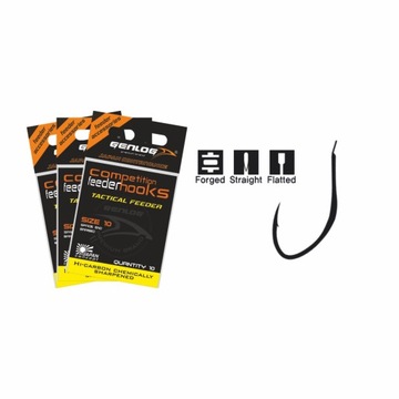 Haczyki Tactical Feeder nr 8 - Genlog