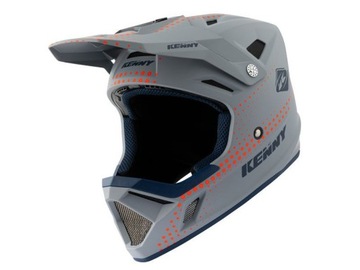 Kask rowerowy FullFace DH MTB KENNY Decade L grey