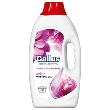 Gallus Color 100 prań 4l niemiecki żel płyn do prania kolorów