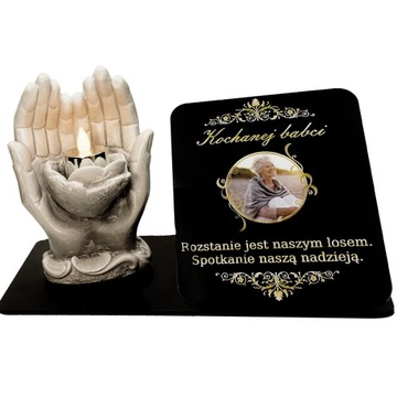 СВЕЧА СВЕЧА СВЕТОДИОДНАЯ СТАТУЭТКА С ФОТО ДЛЯ КЛАДБИЛЬНОЙ МОГИЛЫ