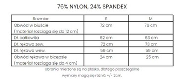 Bluzka damska OLAVOGA SPINE czarna - M