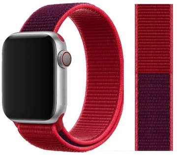 PASEK DO APPLE WATCH 2 3 4 5 6 7 8 9 SE ULTRA 2 38/40/41/42/44/45/49mm Rzep