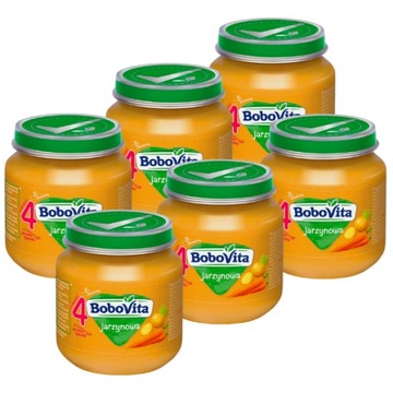 BoboVita Jarzynowa po 4 miesiącu 6x125 g
