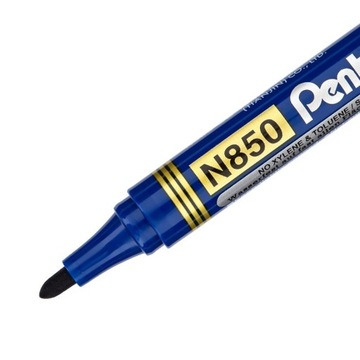 Перманентный маркер PENTEL N850, круглый наконечник, СИНИЙ