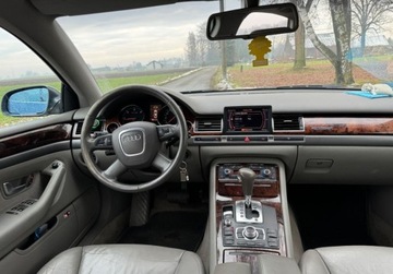 Audi A8 D3 Sedan 3.0 V6 TDI 233KM 2006 Audi A8 Bezwypadkowy, 10 lat w jednych rekach 3.0 Diesel 233KM, zdjęcie 17