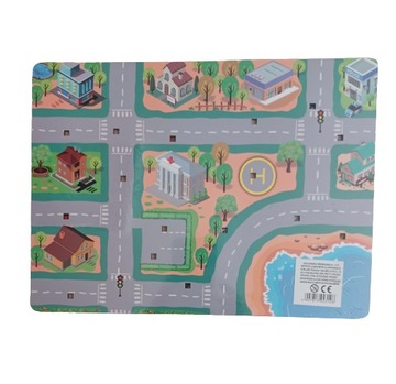 KREATYWNA UKŁADANKA DREWNIANA DWUSTRONNA KSZTAŁTY PUZZLE 3D 30x22 cm