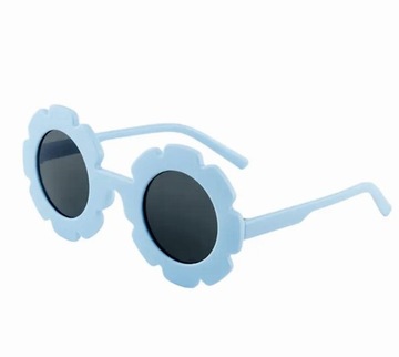OKULARY PRZECIWSŁONECZNE dla dzieci UV400 BŁĘKIT