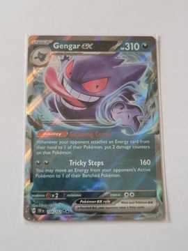 Gengar ex (TEF 104) - 104/162 Double Rare Temporal Forces Pokemon TCG