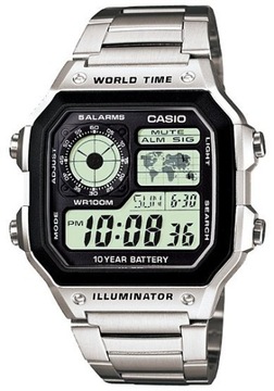 Zegarek męski na bransolecie Casio AE-1200WHD