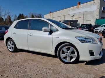 Toyota Auris I Hatchback 5d Facelifting 1.8 HSD 136KM 2010 Toyota Auris HYBRYDA 1.8 136 KM perłowy lakier alu climatronic gwarancja, zdjęcie 4