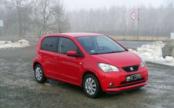 Seat Mii Hatchback 5d 1.0 75KM 2015 Seat Mii 1.0MPI 75KM Klima Tempomat Zarejestrowany Niski przebieg Stan BDB