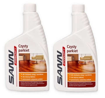 Płyn do mycia parkietu podłóg drewnianych 2x500ml