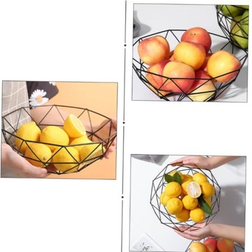 КОРЗИНА ДЛЯ ФРУКТОВ LOFT ЧАШКА МЕТАЛЛ ЧЕРНАЯ КОРЗИНА 26 СМ БОЛЬШОЙ НАБОР ИЗ 2 ШТ.