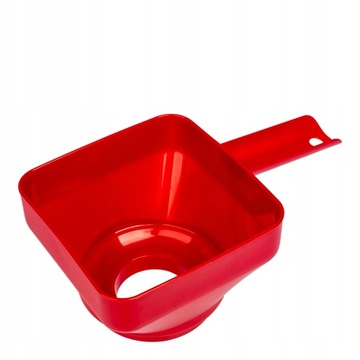 Квадратная пластиковая воронка для банок диаметром 52-85мм.