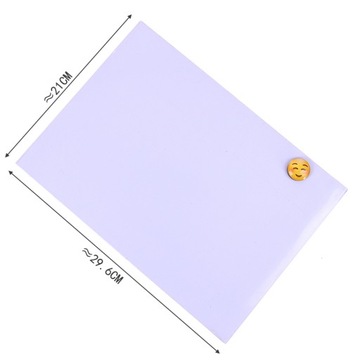 МАГНИТНАЯ ДОСКА ДЛЯ ХОЛОДИЛЬНИКА, БЕЛАЯ, С МАГНИТАМИ - HUNTER