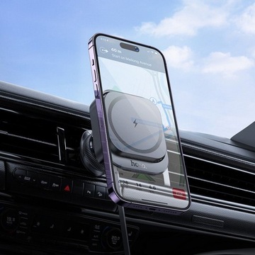 Магнитный держатель автомобильного гриля HOCO, совместимый с MagSafe HW23 c