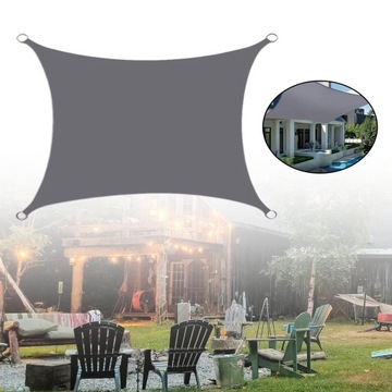 Прямоугольный навес Прямоугольный навес под тент с солнцезащитным кремом 2х3м Серый