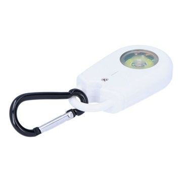 Сигнализация самообороны 125 дБ Светодиодная сигнализация SOS Аварийное устройство с карабином