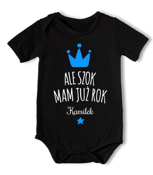 ALE SZOK MAM JUŻ ROK BODY URODZINY ROCZEK + IMIĘ