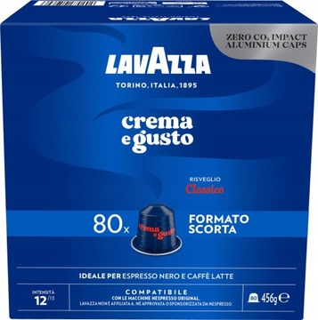 NESPRESSO LAVAZZA Crema Gusto CLASSICO 80 капсул