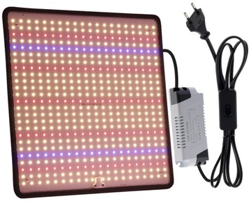 ПАНЕЛЬНЫЙ ПОДВЕСНОЙ СВЕТИЛЬНИК ДЛЯ ВЫРАЩИВАНИЯ РАСТЕНИЙ ПОЛНЫЙ СПЕКТР 50ВТ 500 LED