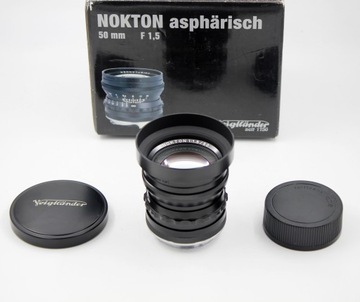 Voigtlander Nokton 50 mm f/1.5 Asph UŻYWANY