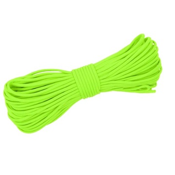 Многофункциональный поводок Paracord 7 со светоотражающим эффектом длиной 31 м.