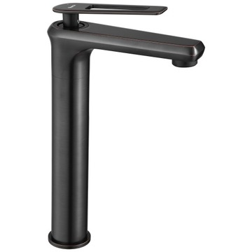 Bateria Umywalkowa Wysoka Blade Black Czarna REA REA