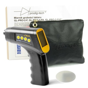 Miernik grubości lakieru na stali ocynku aluminium tester PRODIG GL-PRO-2FA