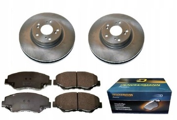 KLOCKI TARCZE HONDA CR-V II 2002-2006 PRZÓD 300mm