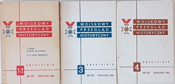 Wojskowy Przegląd Historyczny Rok XXX 1985 1-4 kpl