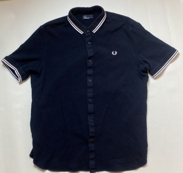 FRED PERRY ORYGINAL SPORTOWA GRANATOWA KOSZULA XL