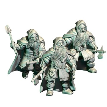 Rangers with Axes - x1 Figurki LOTR MESBG