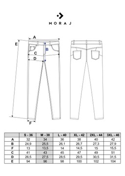 BIAŁE SPODNIE DAMSKIE MODNE JEANSY SKINNY PUSH UP WYSOKI STAN MORAJ XXL