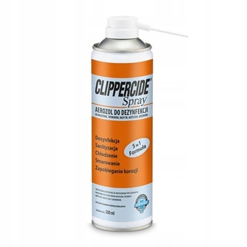 CLIPPERCIDE SPRAY DEZYNFEKCJA MASZYNEK OSTRZY 0,5L