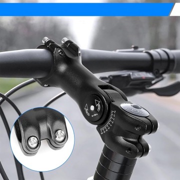 РЕГУЛИРУЕМЫЙ ВЕЛОСИПЕДНЫЙ СТИЛЬ, 0 ~ 60 ГРАДУСОВ, ШТАМП НА РУЛЕ MTB 31,8 ММ