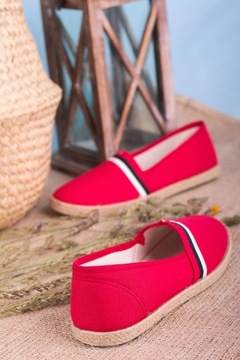 ESPADRYLE PÓŁBUTY SLIP ON WSUWANE BALERINKI r 39