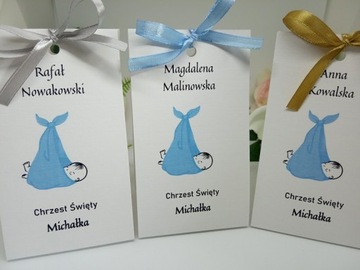 WA19B Благодарственное письмо + открытка на крещение КРЕЩЕНИЕ