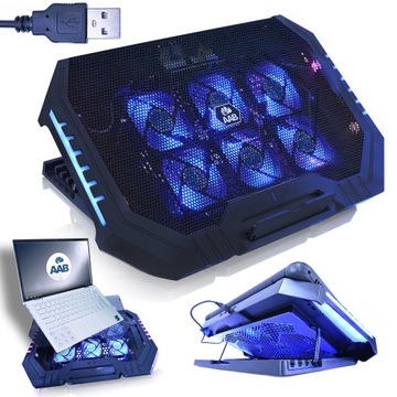 PODSTAWKA PODKŁADKA CHŁODZĄCA POD LAPTOPA 9-17,3