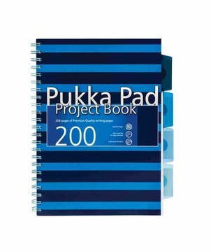 KOLOZESZYT B5/200 # NAVY PROJECT NIEBIESKI PUKKA P