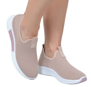 WSUWANE LEKKIE PRZEWIEWNE BUTY SPORTOWE DAMSKIE