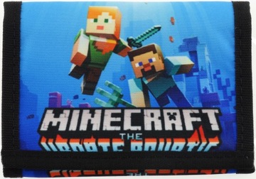 MINECRAFT portfel portfelik rozkładany wzór P2