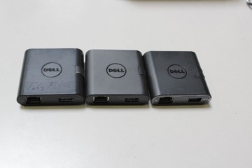 Док-станция DELL DA200 USB C HDMI VGA 10 шт.