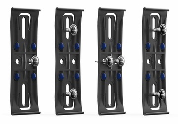 БЕЗРАМОЧНОЕ КРЕПЛЕНИЕ НОМЕРНЫХ ЗНАКОВ. КОМПЛЕКТ ДЕРЖАТЕЛЕЙ РАМКИ ДЛЯ НОМЕРНЫХ ЗНАКОВ