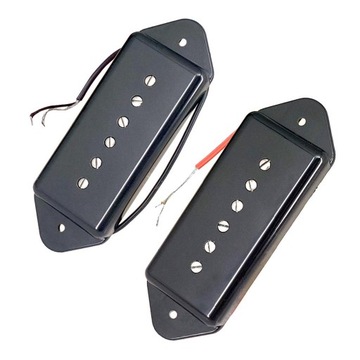 Гитарный звукосниматель P90 Soapbar P90 Neck&Bridge для LP, черный
