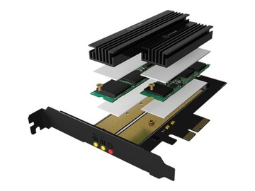 Karta rozszerzeń adapter SSD M.2 NVMe M-Key PCIE 5