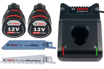 РЕЦИМЕРНАЯ ПИЛА GSA 12V-14 BOSCH 2x2.0Ah L-BOXX