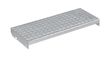 Stopnie WEMA 700x270 mm | ocynkowane | 25x2 mm | stopień metalowy, stopnice